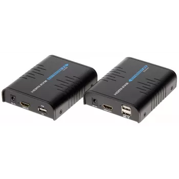 Extensor HDMI/RJ45/USB Lenkeng HDMI+USB-EX-100