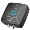 QOLTEC Wireless Audio HiFi emisor/receptor modelo 56981 — puente de audio Bluetooth/Line-In