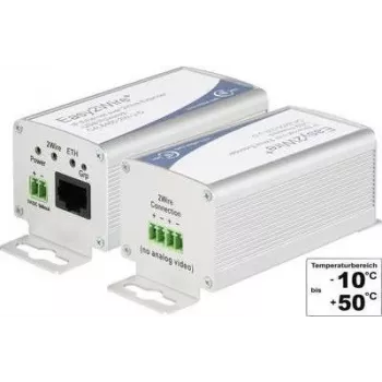 Set de extensión de red Renkforce RF-2982884, 2 puertos, 2 hilos, alcance hasta 400 m