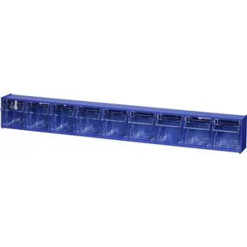 Caja de almacenamiento allit VarioPlus ProFlip 9 an. x al. x pr. 600 77 — caja organizadora modular de plástico para piezas pequeñas