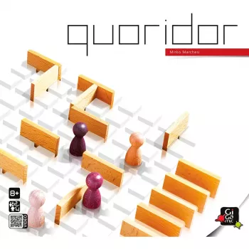Juego de mesa G3 Quoridor (332470) — juego de estrategia con laberinto para 2–4 jugadores