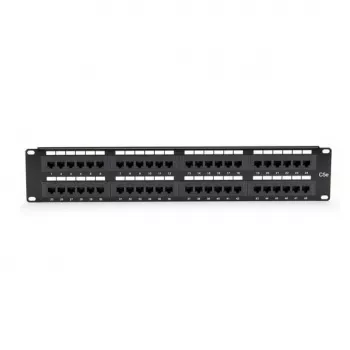 Patch panel Black Box JPM5E48A 2U Cat5e montaje en rack