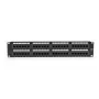 Patch panel Black Box JPM5E48A 2U Cat5e montaje en rack