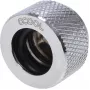 Alphacool HT 13mm Racor de rosca para HardTube G1/4 - moleteado - Cromo (17188)