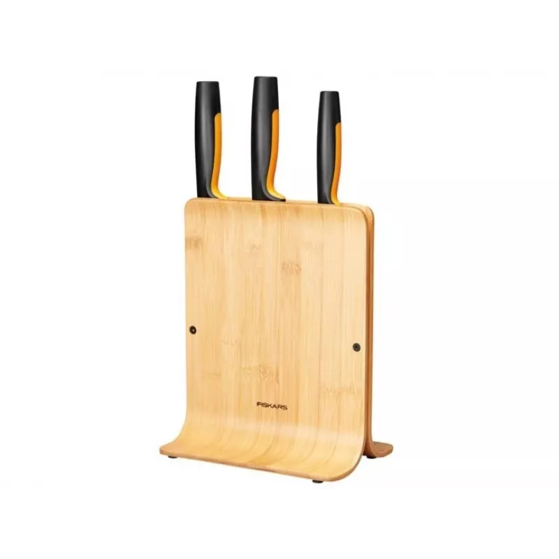 Fiskars Functional Form bloque de cuchillos de ranura 4 piezas