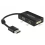 DeLOCK 0,16 m DisplayPort/VGA+HDMI+DVI VGA (D-Sub)+ HDMI + DVI negro
