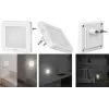 LogiLink Accesorio luz nocturna LED enchufe cuadrada (LED013)