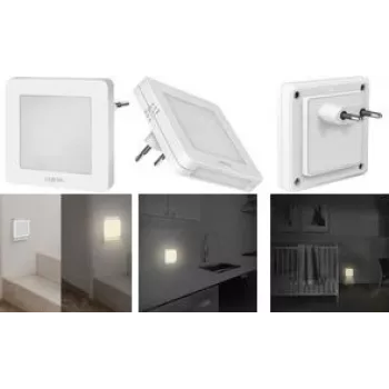 LogiLink Accesorio luz nocturna LED enchufe cuadrada (LED013)