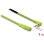 Cable DELOCK sensor/actuador 1 m con conector macho de 3,5 mm (verde)