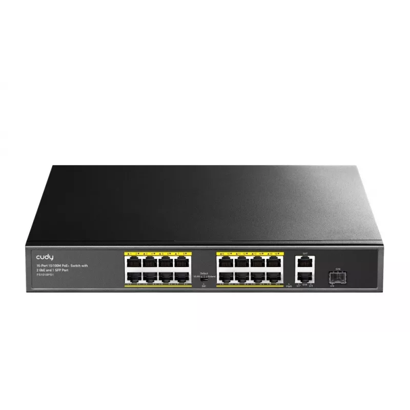 Switch de red Cudy FS1018PS1 18 puertos Fast Ethernet PoE