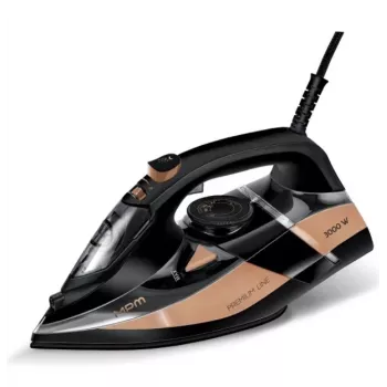 Plancha de vapor MPM MZE-24/C — 3000 W, suela cerámica, depósito de agua 0,3 L, golpe de vapor 190 g/min