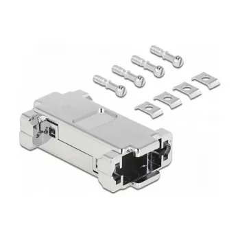 Carcasa de protección de cables DeLOCK 66813 para 2 x D-Sub de 9 contactos