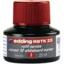 Tinta de recarga para rotulador Edding RBTK 25 — tinta roja, 25 ml