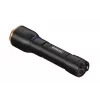 Linterna Duracell DF2500R — negra, linterna de mano recargable