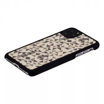 Funda para móvil man and wood para iPhone 11 Pro Max — negro diseño mono-triángulo