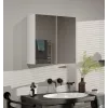 Mueble de baño Topeshop POLA 2DL BIEL blanco