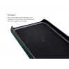 Funda para móvil VixFox para Samsung S9 — compartimento para tarjetas, verde bosque