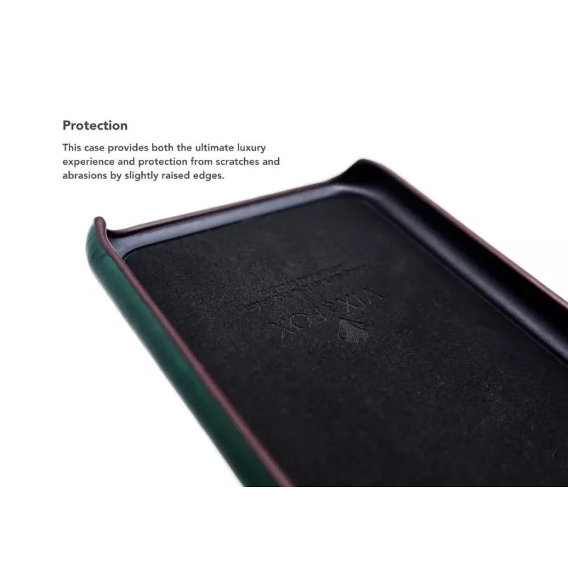 Funda para móvil VixFox para Samsung S9 — compartimento para tarjetas, verde bosque