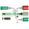Adaptador DeLOCK M.2 Key M a U.2 SFF-8639 NVMe con cable de 50 cm