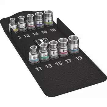 Juego de vasos y puntas Wera 8790 HMC HF 1 Zyklop 10 uds.