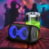 Equipo de música portátil MANTA SPK0401B100 altavoz Bluetooth, 100 W de potencia máxima, radio FM, karaoke, batería integrada, X-BASS