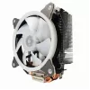 Disipador de CPU Gembird CPU-HURACAN-ARGB-X130 12 cm negro blanco