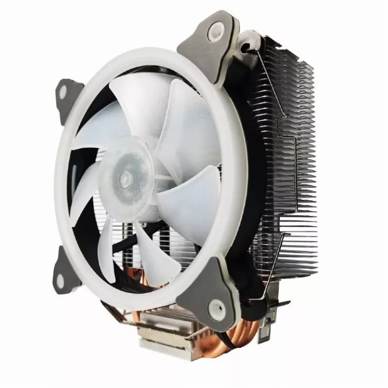 Disipador de CPU Gembird CPU-HURACAN-ARGB-X130 12 cm negro blanco
