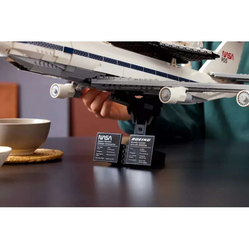 LEGO Icons 10360 Shuttle Carrier Aircraft set de construcción, 2417 piezas
