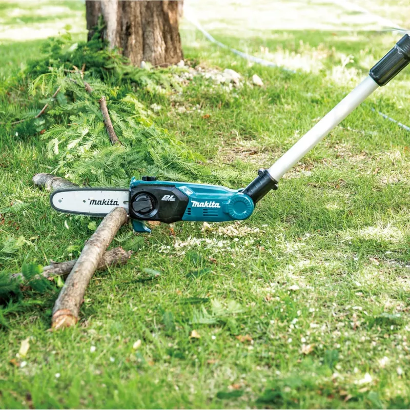 Makita | DUA200Z 18V Li-Ion LXT Sierra telescópica de poda sin escobillas 200 mm, baterías y cargador no incluidos