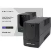 Qoltec 53774 SAI (sistema de alimentación ininterrumpida) line-interactive 1 kVA 600 W 1 salida AC