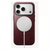 Funda para móvil Nomad Modern Leather Case para iPhone 17 Pro, cuero + TPU + PC, compatible con pantalla de 16 cm (6,3