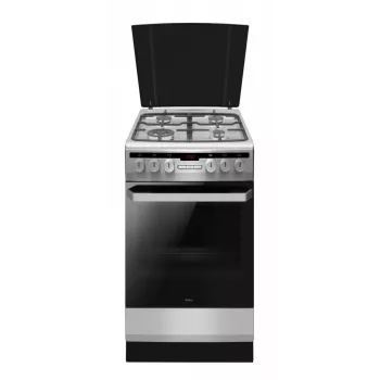 Cocina independiente AMICA 58GEH3.31HZpTaDA(Xx) Pizza Wok, clase de eficiencia energética A