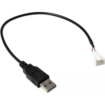 Adaptador USB AM a conector hembra de 3 pines 30 cm - Adaptador - Digital/Datos (88885450)