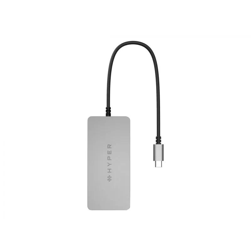 HYPER HDMB2 Hub de interfaz USB 3.2 Gen 1 (3.1 Gen 1) Type-C 5000 Mbit/s acero inoxidable