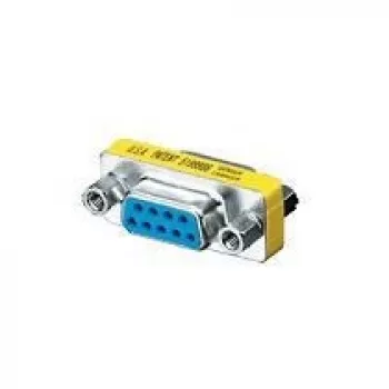 Adaptador serie RS232 DB9 Equip conector hembra a conector hembra