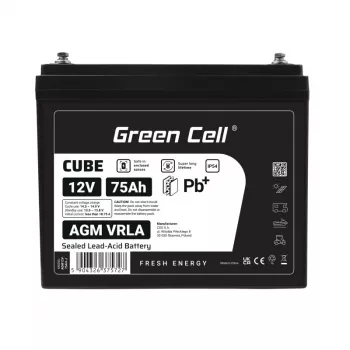 Batería AGM VRLA 12V 75Ah IP54