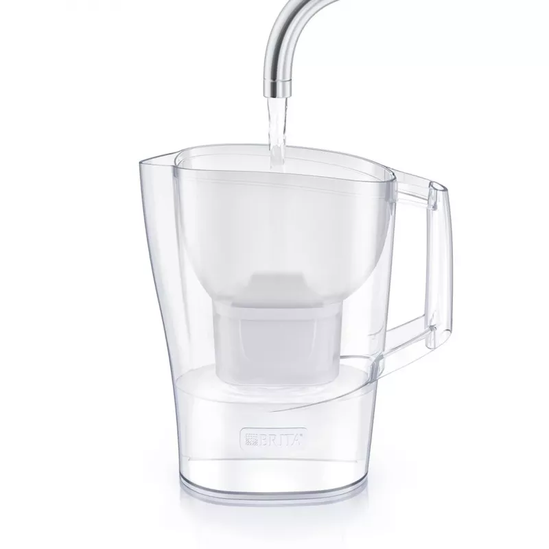 Jarra Brita Aluna 2,4 l + 2 cartuchos Maxtra blanca
