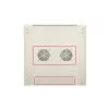 Extralink Armario rackmount 6U 600x450 ASP gris montado en pared, puerta metálica