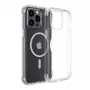Funda magnética transparente protectora Joyroom JR-14H7 para iPhone 14 Plus, fijación magnética, carcasa transparente