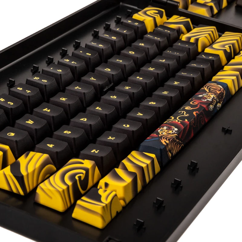 Set de teclas Ducky Traitors TIGER SKETCH Limited PBT distribución US