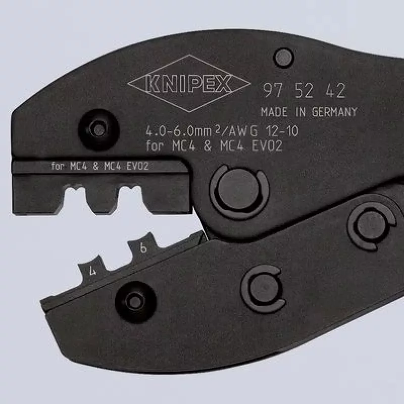 KNIPEX PreciForce alicate de crimpar para MC4 / EVO2