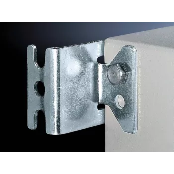 Soporte de montaje Rittal SZ 2433.000, acero, plata, pack de 4