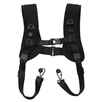 Correa de doble hombro Puluz PU6002 correas ajustables para cámaras, soporte portátil de pecho y espalda