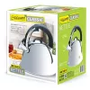 Maestro MR-1320-S hervidor con silbato para fuego, 2,2 l, acero inoxidable