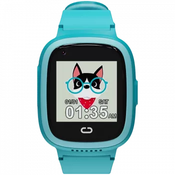 Reloj infantil CANYON Sunny KW-48 vídeo 4G GPS juegos y música azul