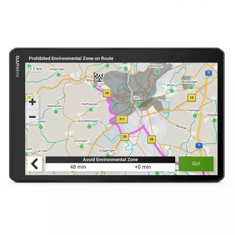 Garmin Camper 1095 MT-D EU navegador para autocaravanas, pantalla táctil 10,1" TFT 1280 x 800, 32 GB, microSD, mapas de Europa, 554 g, negro (010-02749-10)