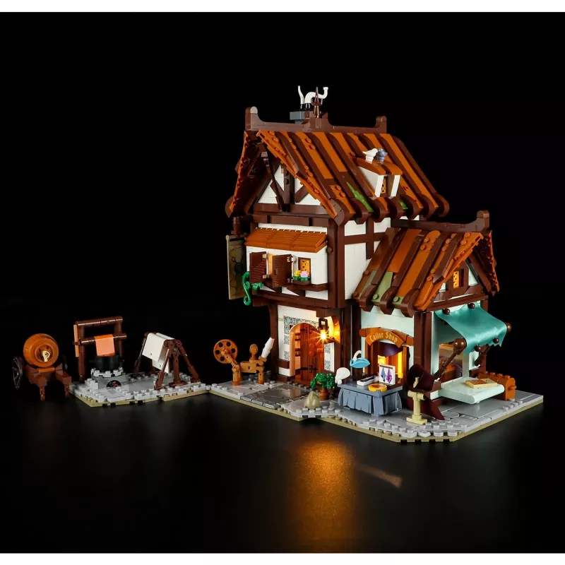 Mittelalterliche Schneiderei, juguete de construcción