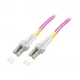 EFB-Elektronik Cable dúplex LC-LC 50/125µ, OM4, LSZH, erika violeta, 2,0 mm, 7,5 m Fabricante: EFB Elektronik (O0319.7,5)