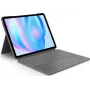 Logitech Combo Touch funda con teclado QWERTZ alemán Smart Connector gris