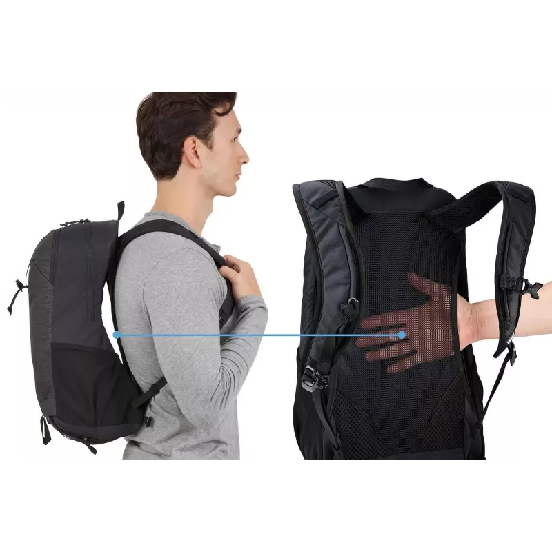 Thule | Nanum, 18L | Mochila de senderismo | Negra